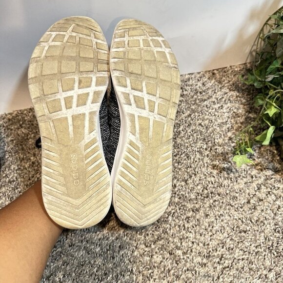 Adidas Womens Cloudfoam Pure DB0694 Black Running Shoes Sneakers Size US 8 - Picture 7 of 7